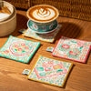 Set of 4 Nyonya Café Coasters