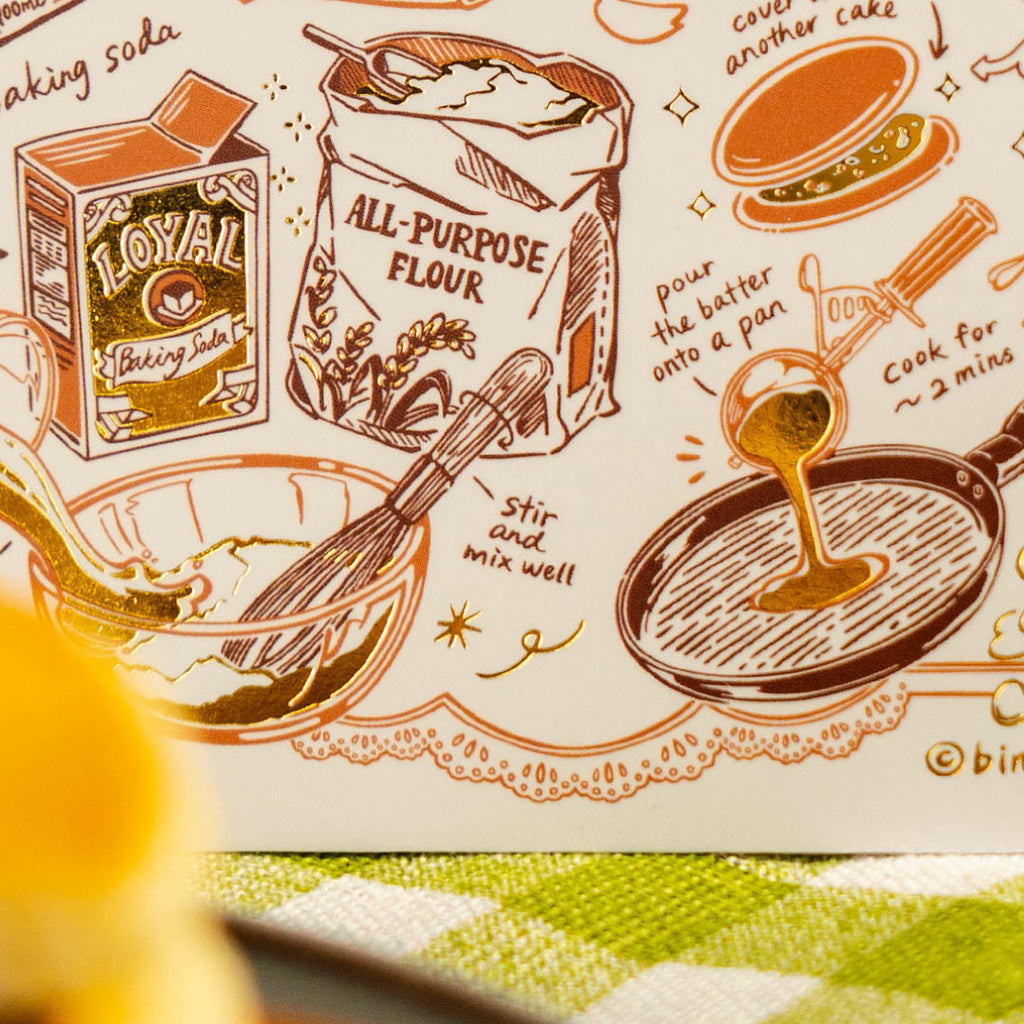 Dorayaki Apam Balik Postcard