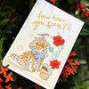 Garden Harimau Postcard