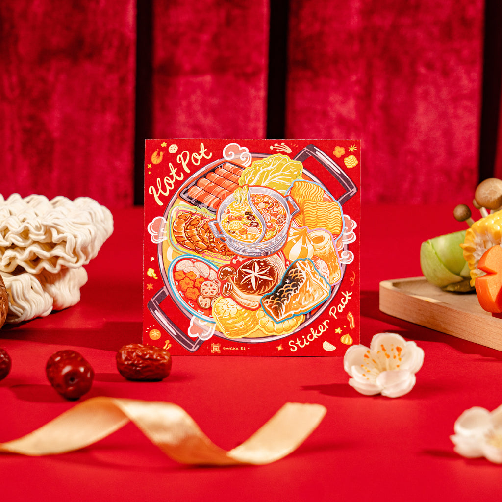 Hotpot Decoration Stickers