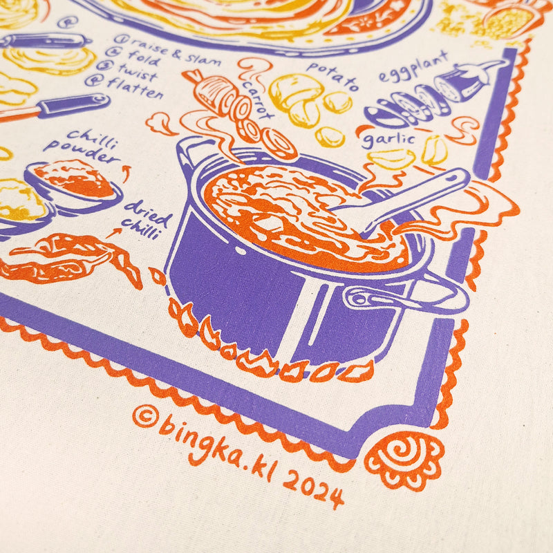 Roti Canai Tea Towel