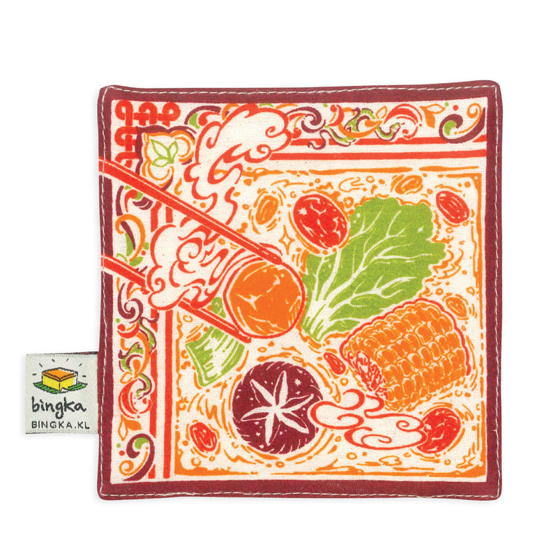 Set of 4 Hotpot Coasters