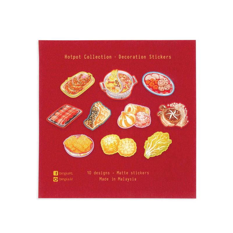 Hotpot Decoration Stickers