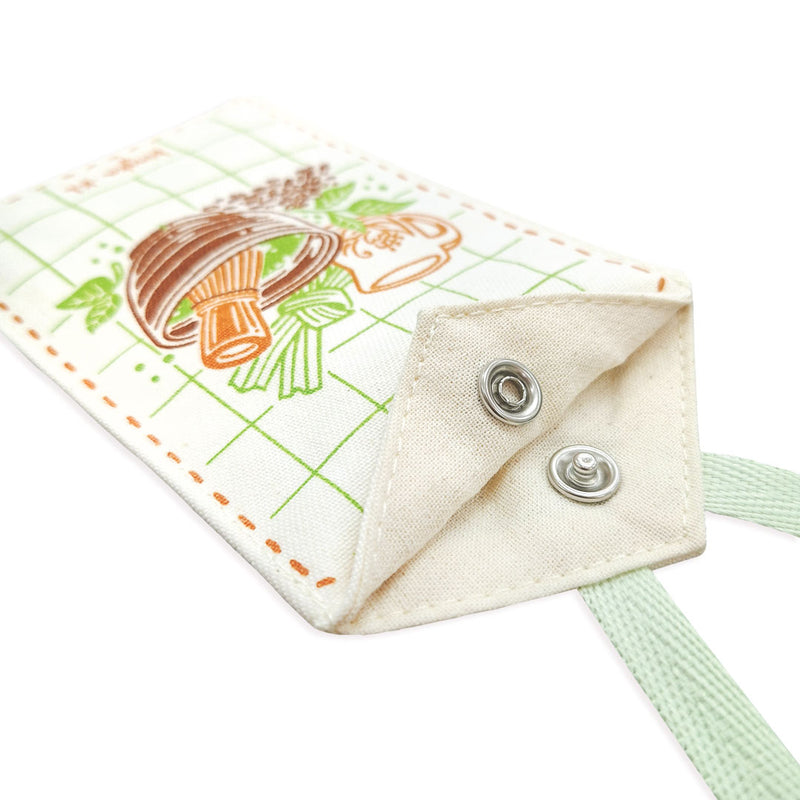 Matcha Pulut Hitam Card Holder Bag Tag