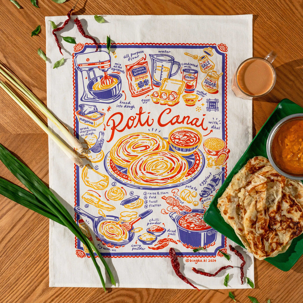 Roti Canai Tea Towel