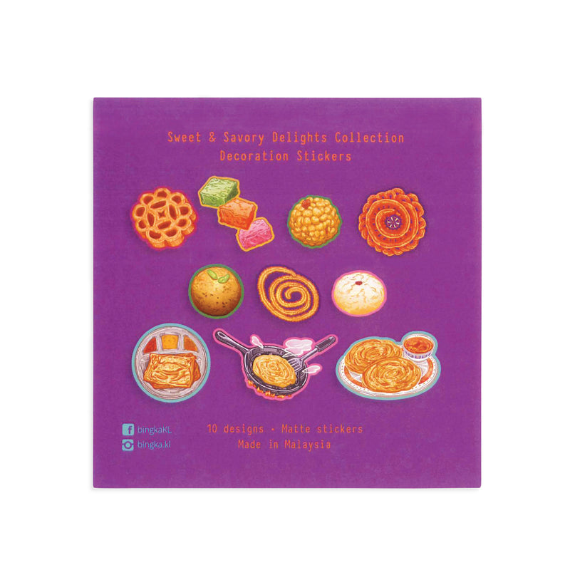 Sweet & Savory Delights Decoration Stickers