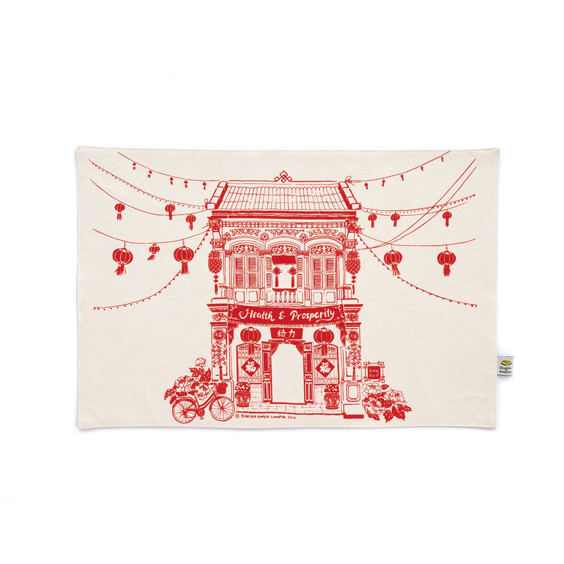 Chinese Shophouse Placemat