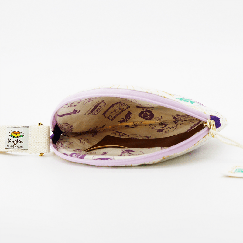 Misai Kucing Botanical Apothecary Round Pouch