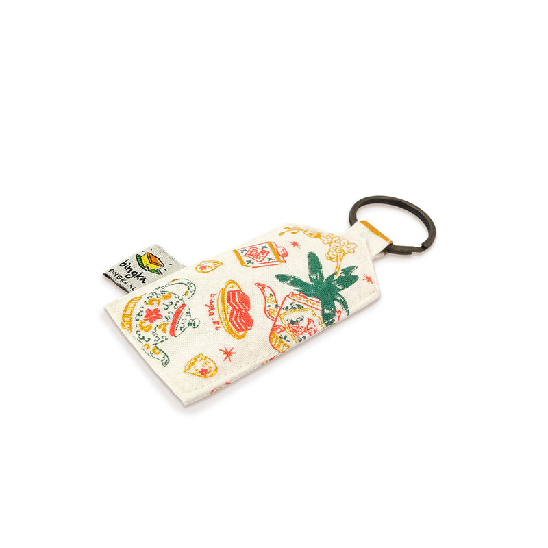 Teapot Keychain Reminding You of Home