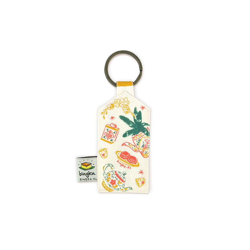 Teapot Keychain Reminding You of Home