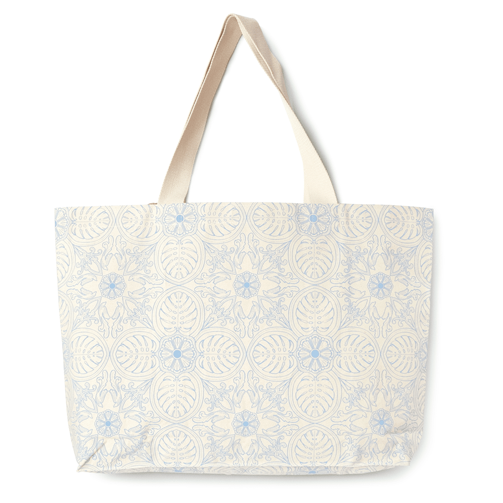Tropical Leaf Carry All Shopping Bag